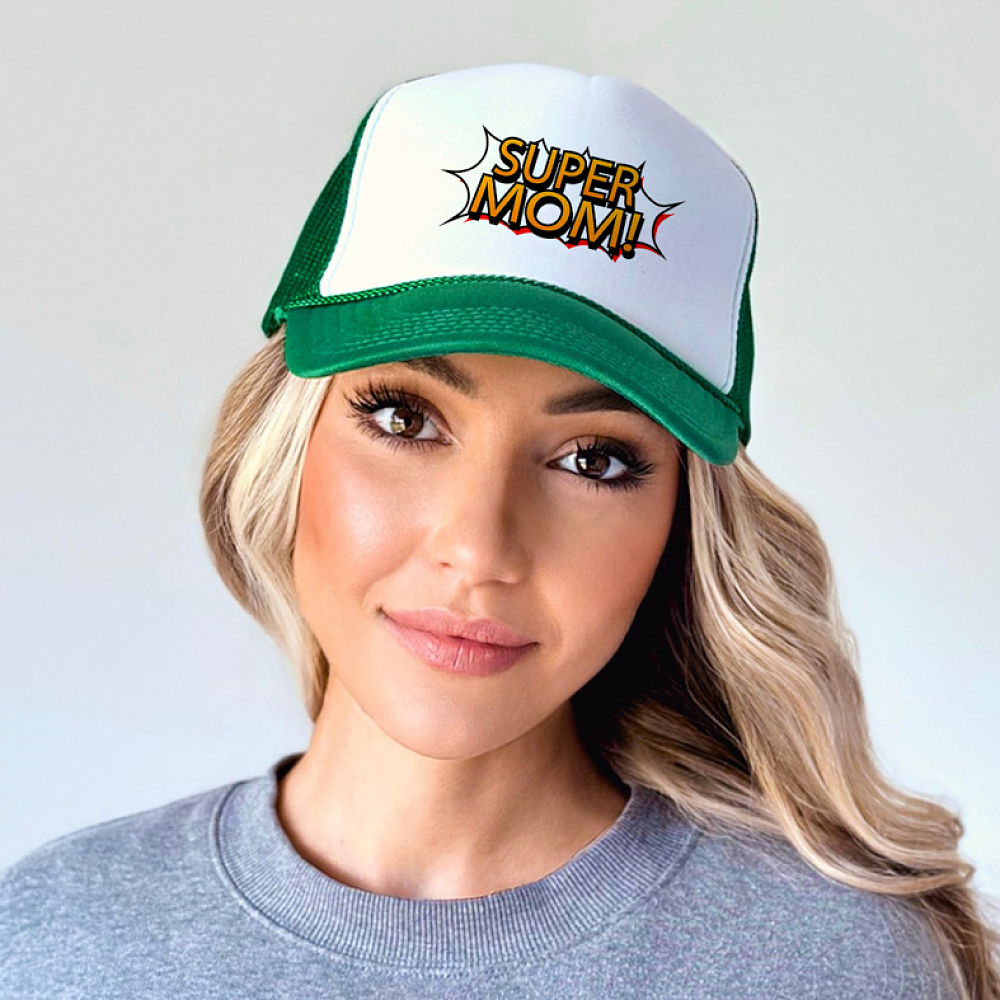 SUPER MOM - Καπέλο Trucker MemoryBox