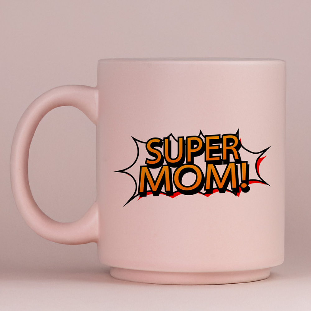 SUPER MOM - Κούπα Πούδρα MemoryBox
