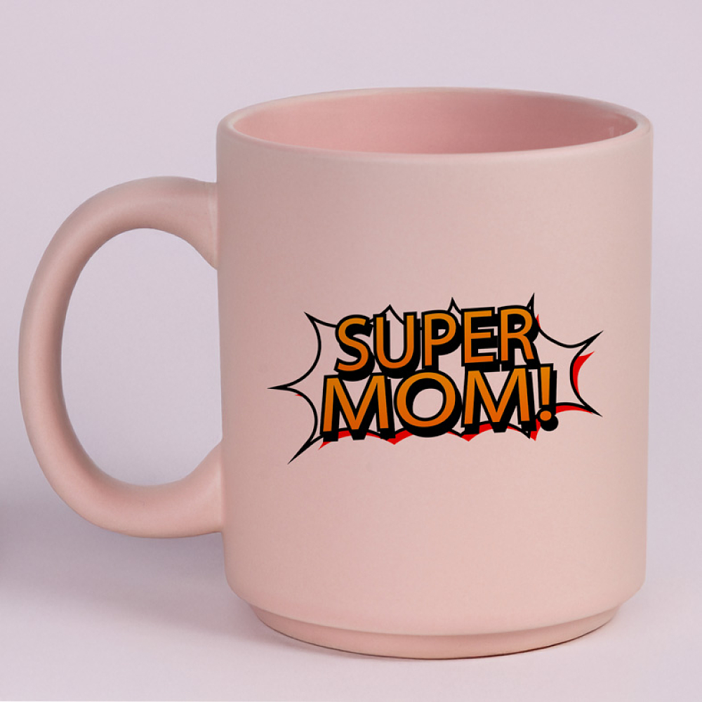 SUPER MOM - Κούπα Πούδρα MemoryBox