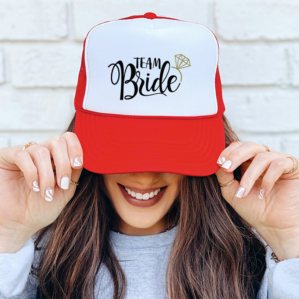 TEAM Bride - Καπέλο Trucker MemoryBox