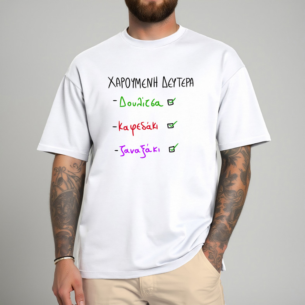 ΧΑΡΟΥΜΕΝΗ ΔΕΥΤΕΡΑ - Μπλούζα MemoryBox