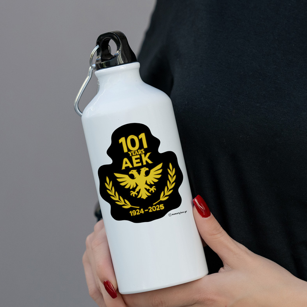 101 Years ΑΕΚ - Ποδηλατικό Μπουκάλι 600 ml