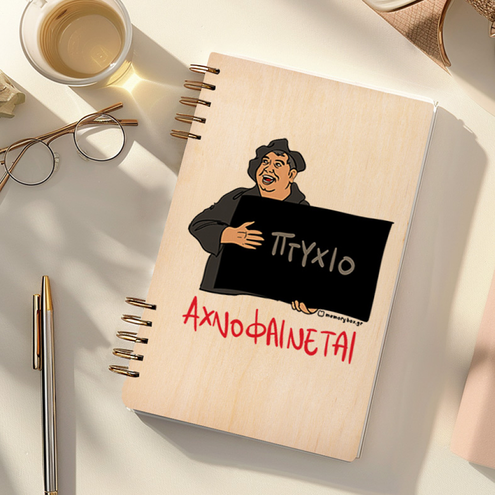 ΑΧΝΟΦΑΙΝΕΤΑΙ - Ξύλινο Ημερολόγιο Ατζέντα Cult Collection MemoryBox