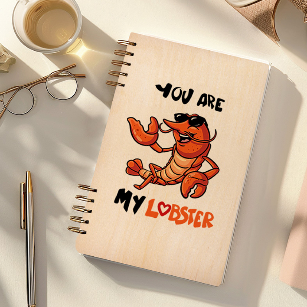 MY LOBSTER - Ξύλινο Ημερολόγιο Ατζέντα Cult Collection MemoryBox