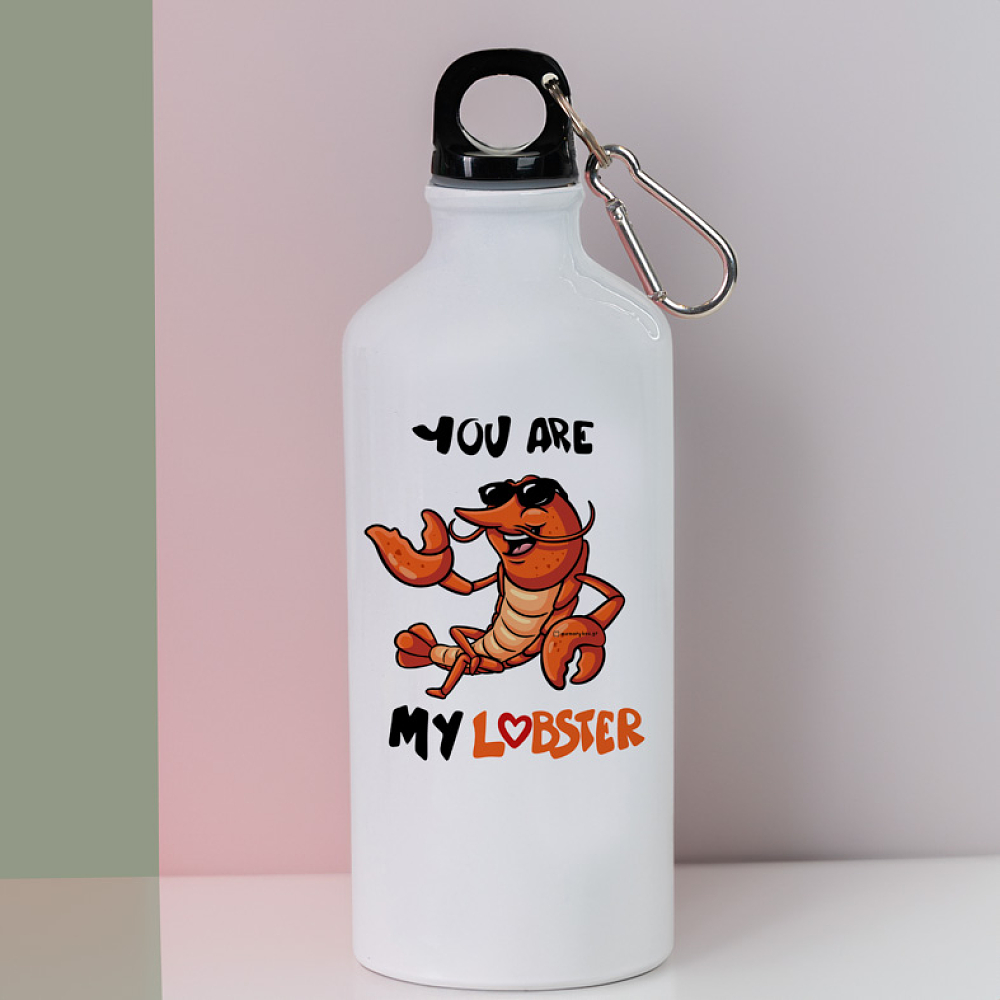 MY LOBSTER - Ποδηλατικό Μπουκάλι 600 ml Cult Collection MemoryBox