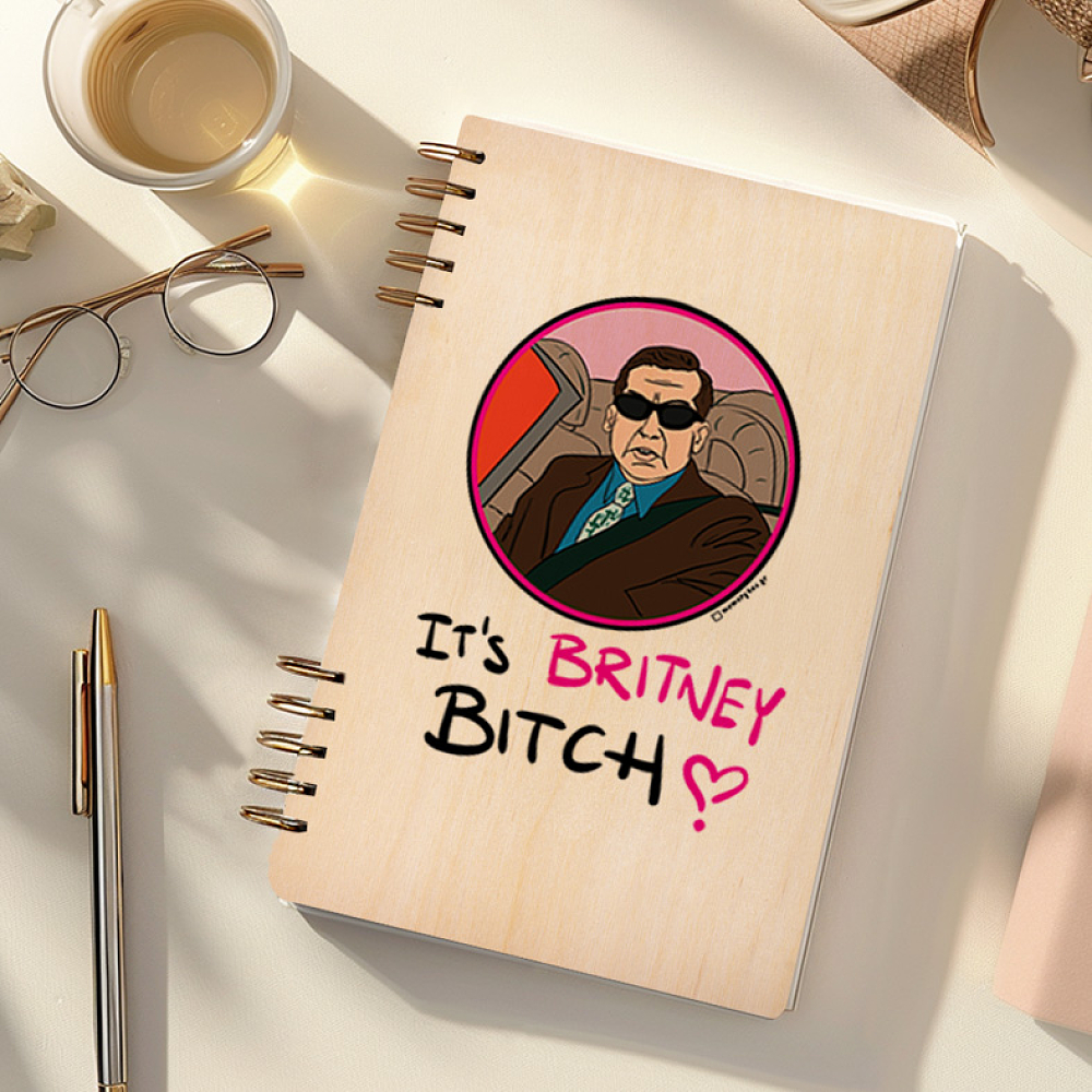 IT'S BRITNEY - Ξύλινο Ημερολόγιο Ατζέντα Cult Collection MemoryBox
