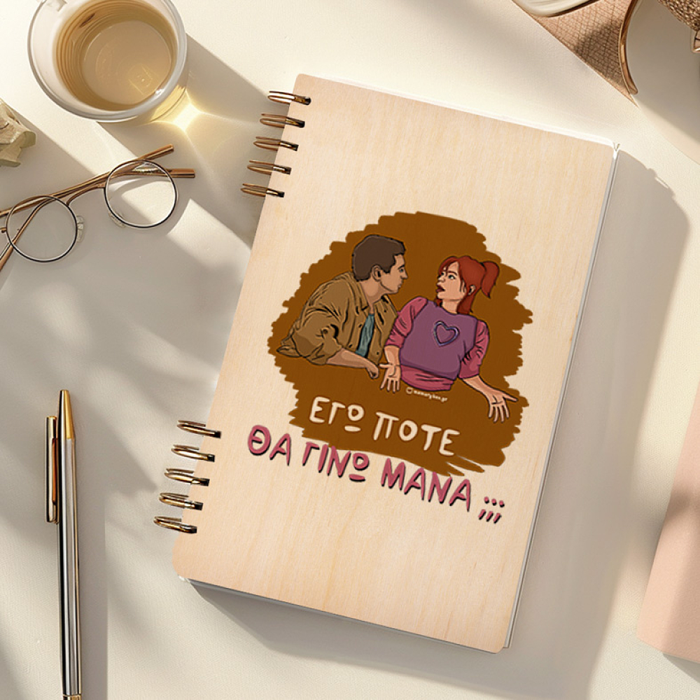 ΜΑΝΑ - Ξύλινο Ημερολόγιο Ατζέντα Cult Collection MemoryBox