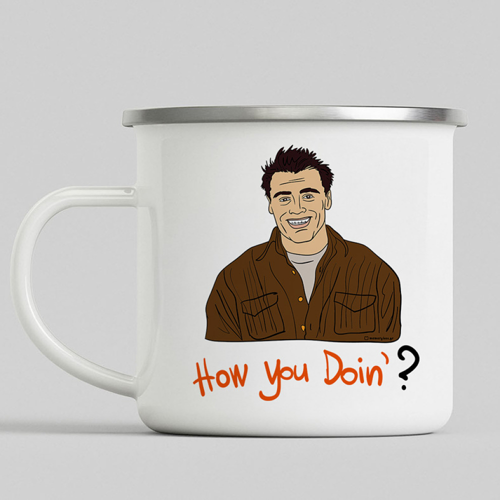 How you Doin' ? - Κούπα Eμαγιέ Cult Collection MemoryBox