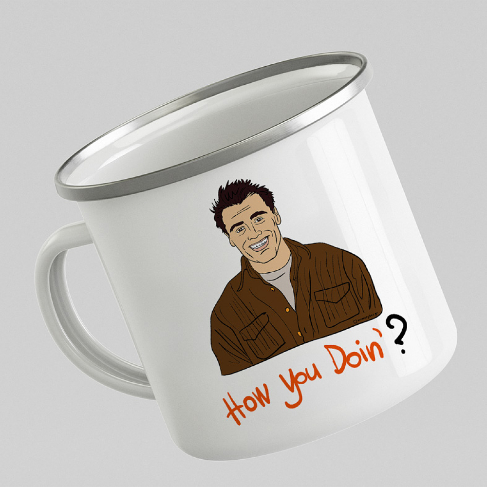 How you Doin' ? - Κούπα Eμαγιέ Cult Collection MemoryBox