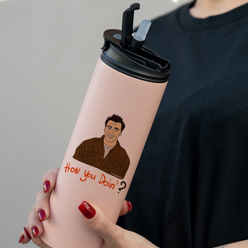 How you Doin' ? - Sports Gym Θερμός 600 ml Cult Collection MemoryBox