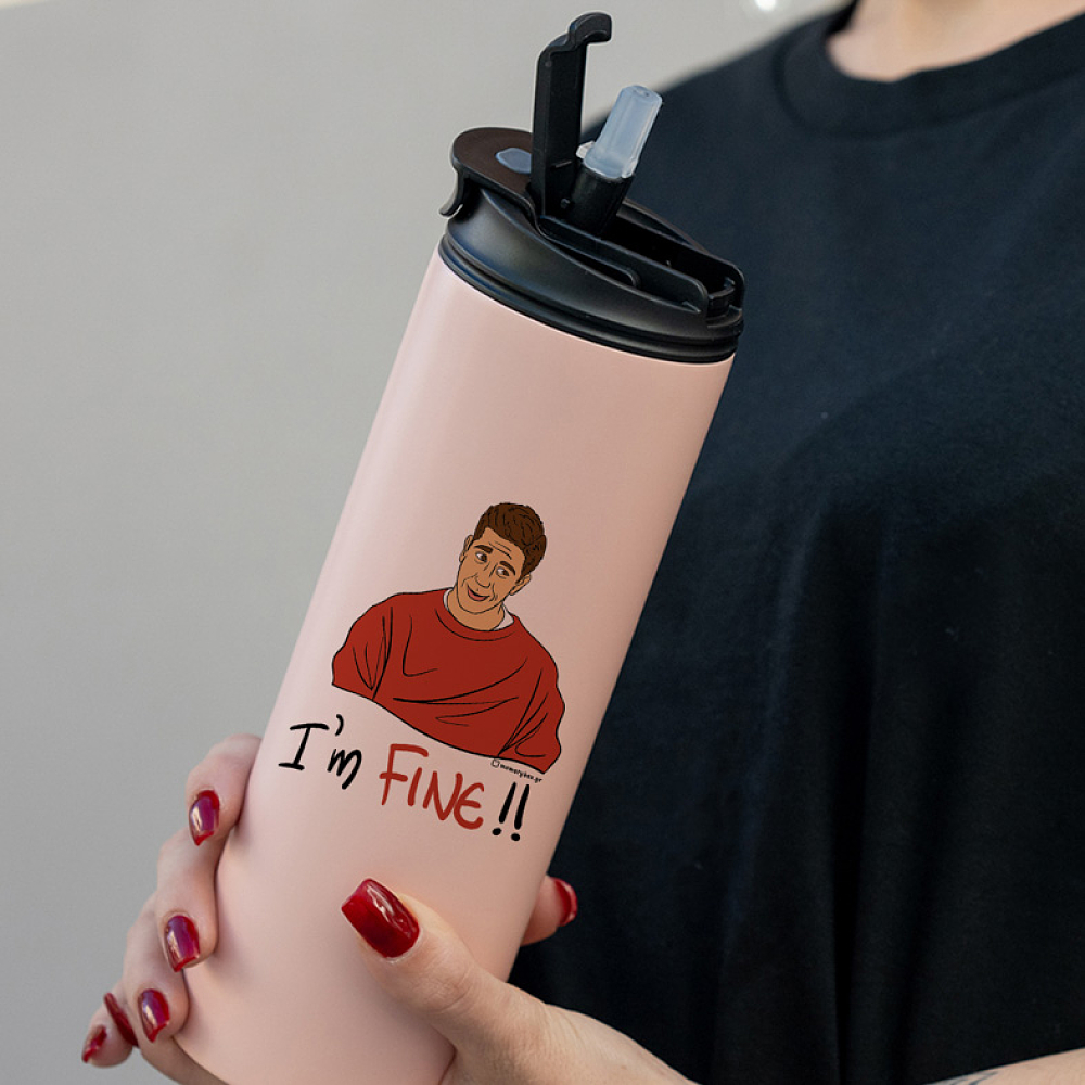 FINE - Sports Gym Θερμός 600 ml Cult Collection MemoryBox