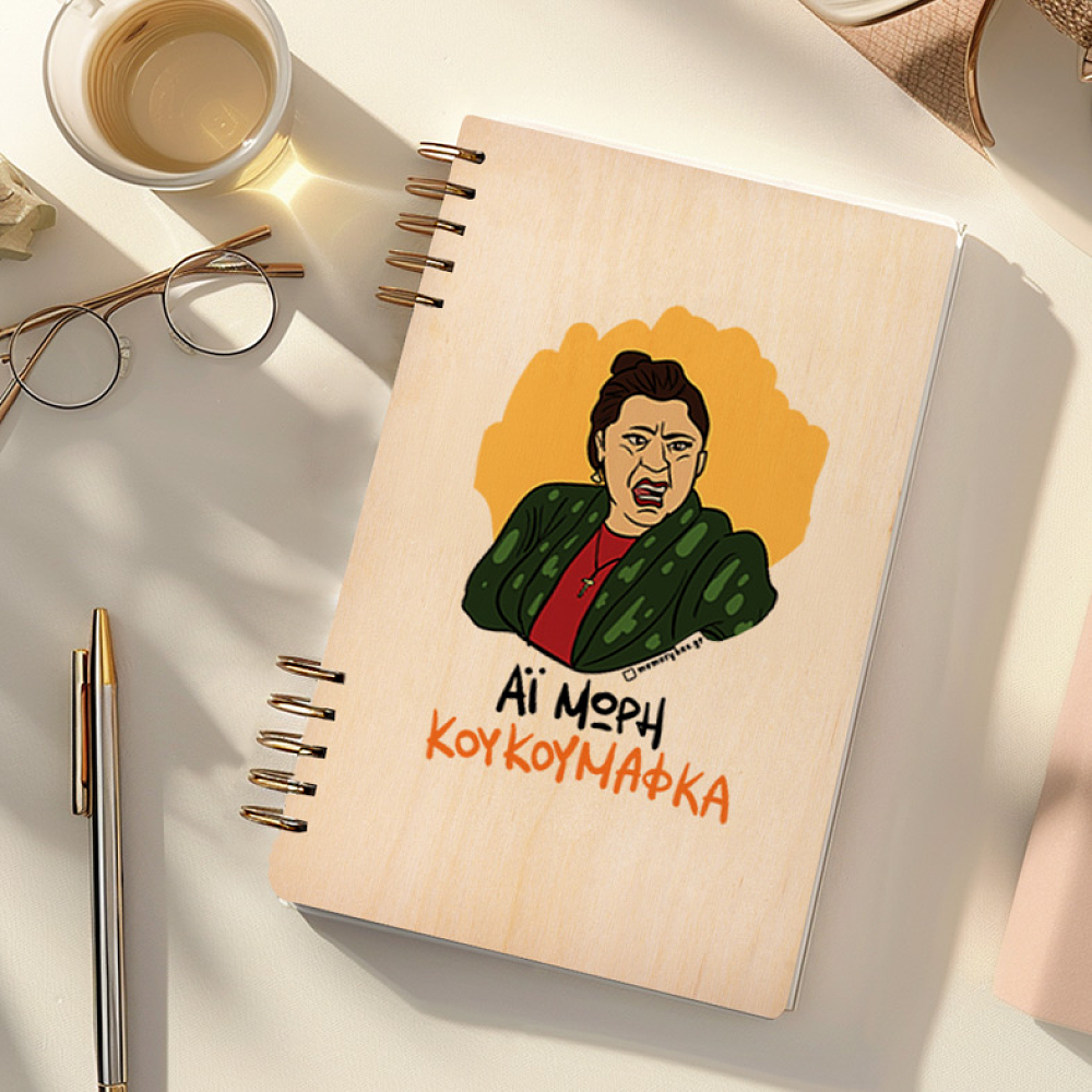 ΚΟΥΚΟΥΜΑΦΚΑ - Ξύλινο Ημερολόγιο Ατζέντα Cult Collection MemoryBox