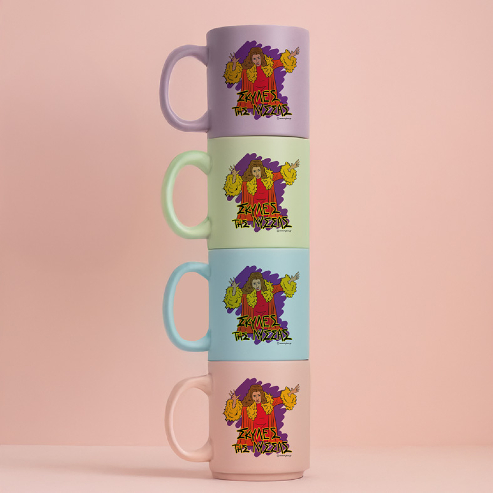 ΣΚΥΛΕΣ ΤΗΣ ΛΥΣΣΑΣ - Κούπα Πούδρα Cult Collection MemoryBox