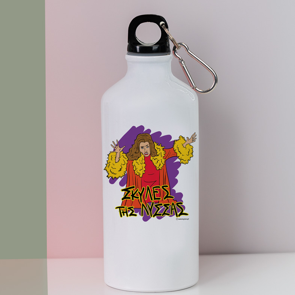 ΣΚΥΛΕΣ ΤΗΣ ΛΥΣΣΑΣ - Ποδηλατικό Μπουκάλι 600 ml Cult Collection MemoryBox