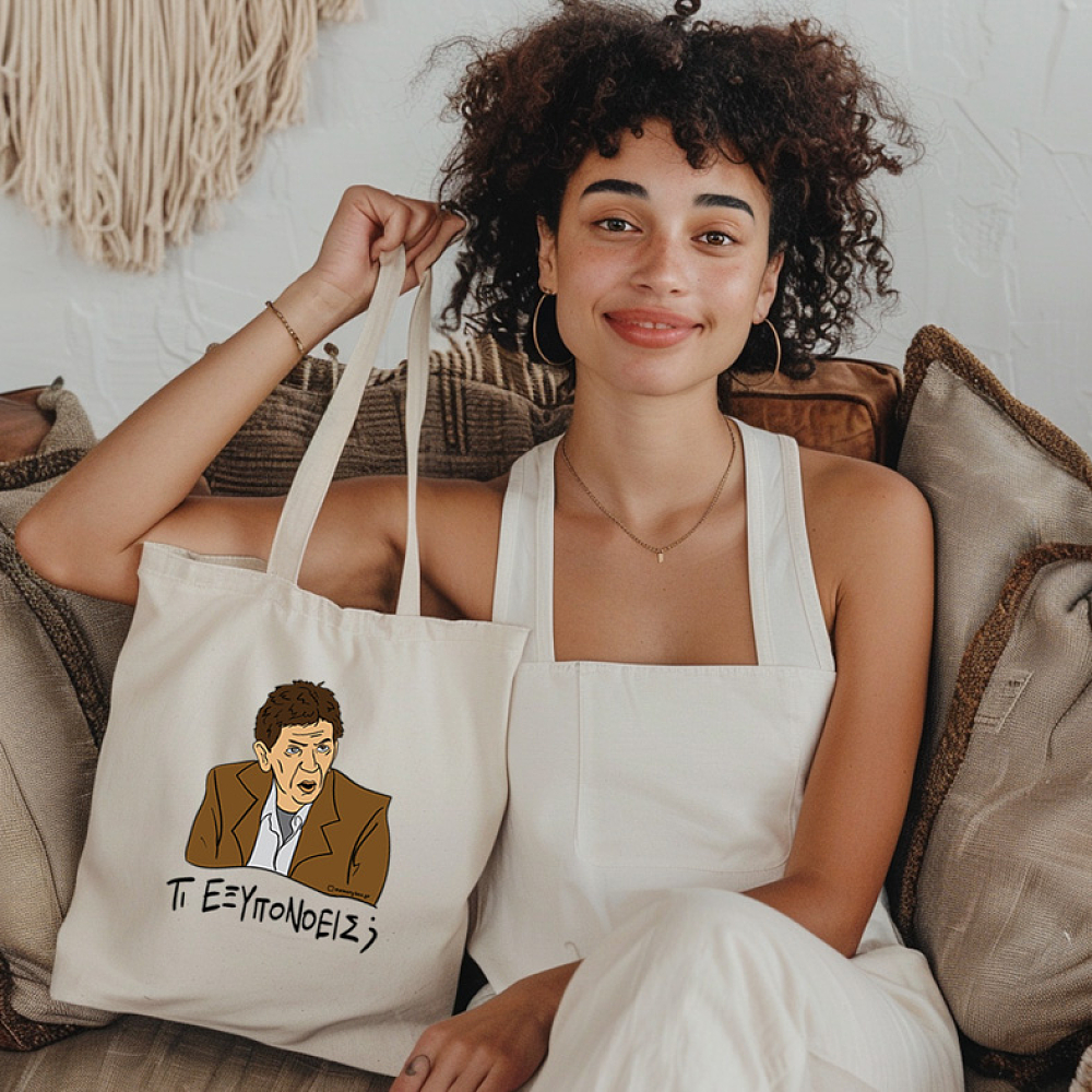 ΤΙ ΕΞΥΠΟΝΟΕΙΣ; - Πάνινη τσάντα Cult Collection MemoryBox