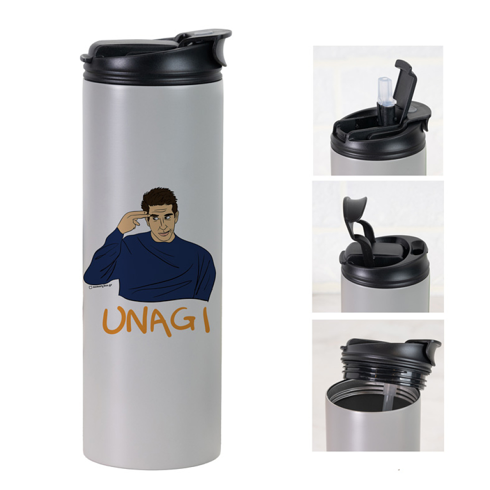 UNAGI - Sports Gym Θερμός 600 ml Cult Collection MemoryBox