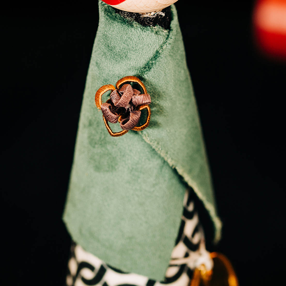 Evelyn - Ξύλινη Χειροποίητη Κούκλα