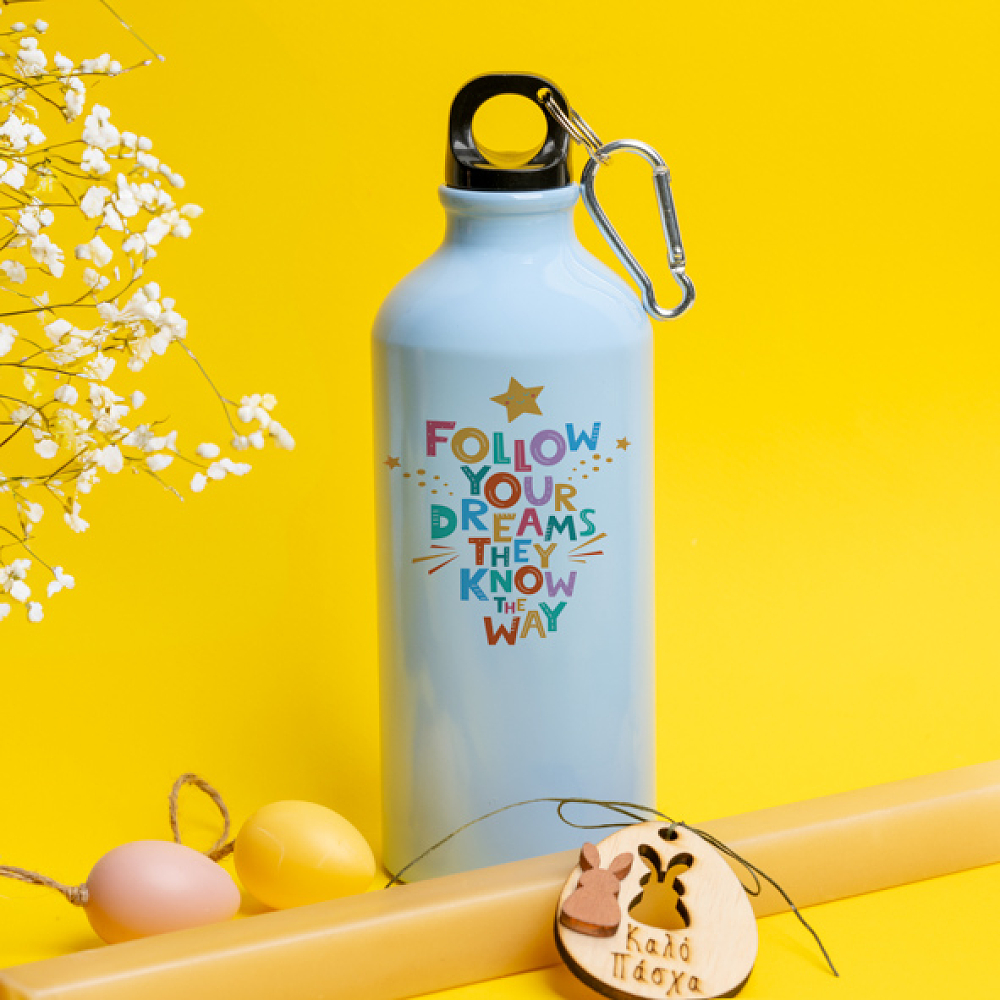 Follow Your Dreams - Λαμπάδα Με Ποδηλατικό Μπουκάλι 600ml