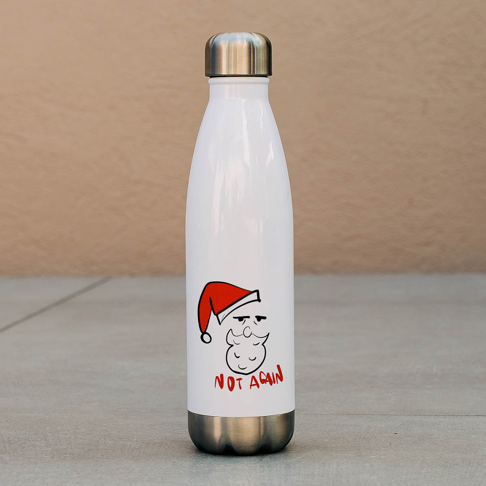 Not again XMAS - Μπουκάλι Θερμός 600ml