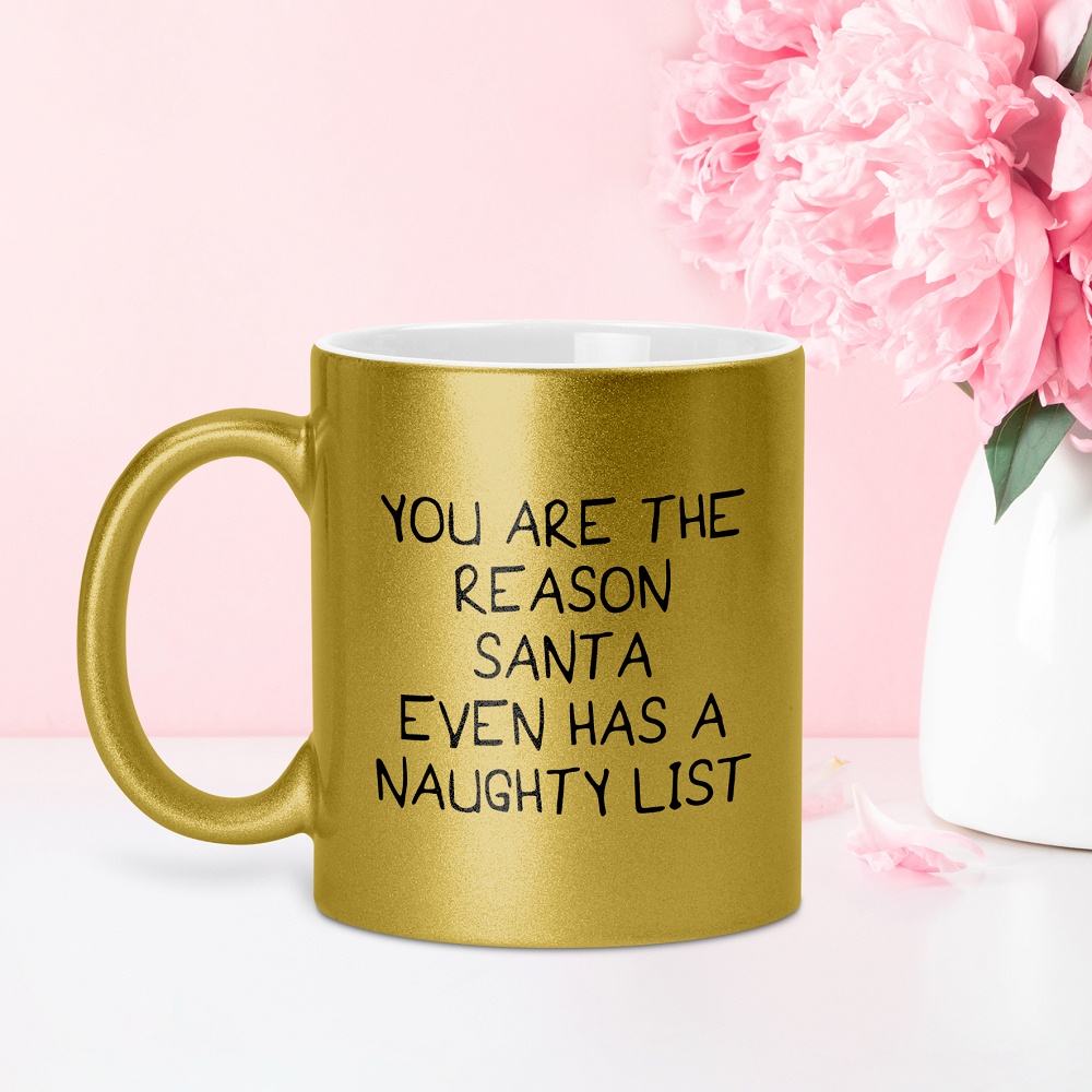 Santa's Naughty List - GLAM Κούπα