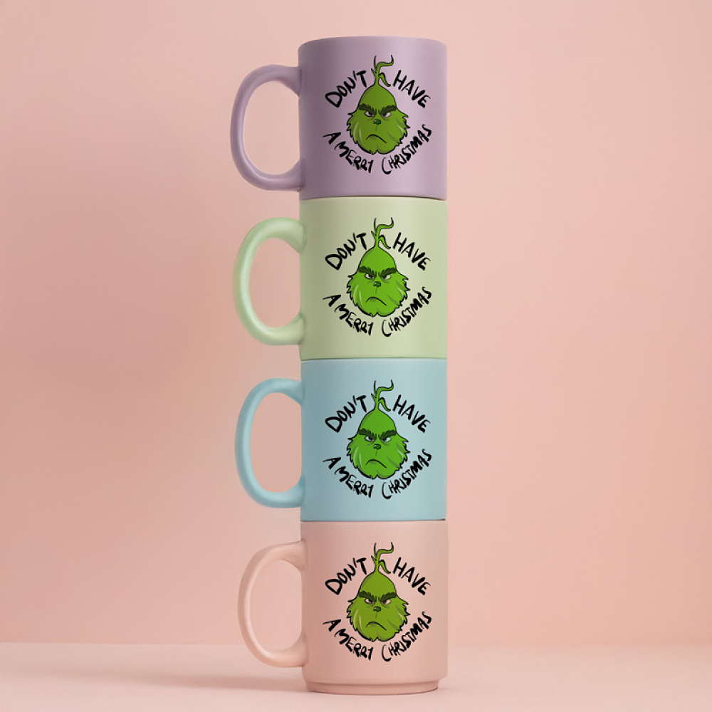 DON'T HAVE A MERRY CHRISTMAS - Κούπα Πούδρα MemoryBox