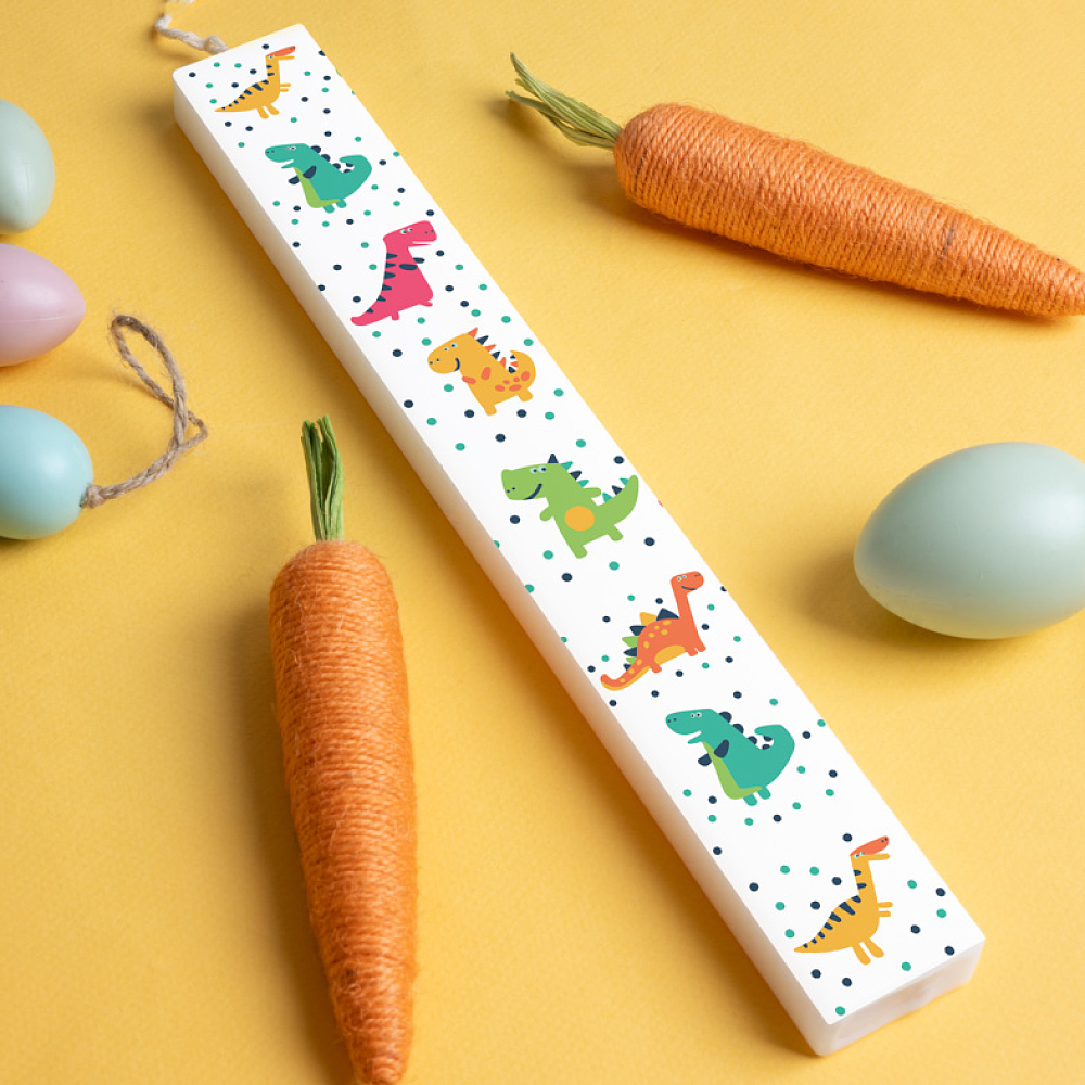 Δεινόσαυροι - Λαμπάδα με Εκτύπωση