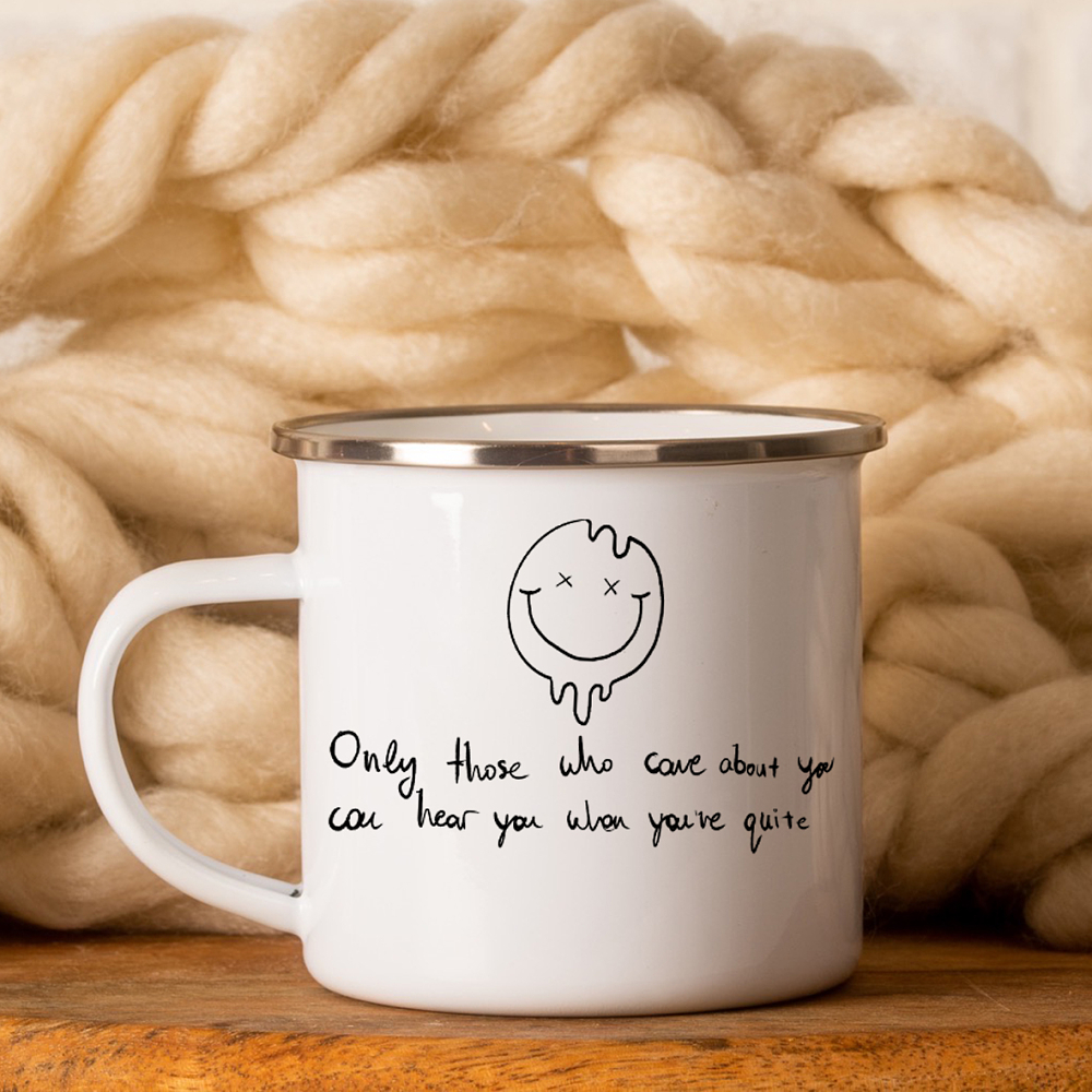 When you're quite - Κούπα Vintage Eμαγιέ