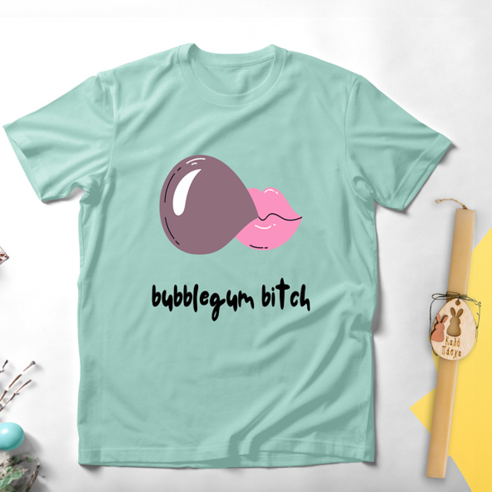 Bubblegum b*tch - Λαμπάδα Με Μπλούζα