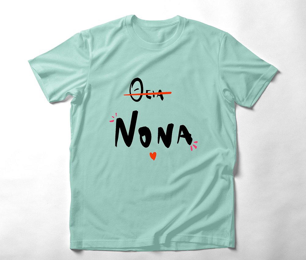 Θεία Νονά - Organic Vegan T-Shirt Unisex