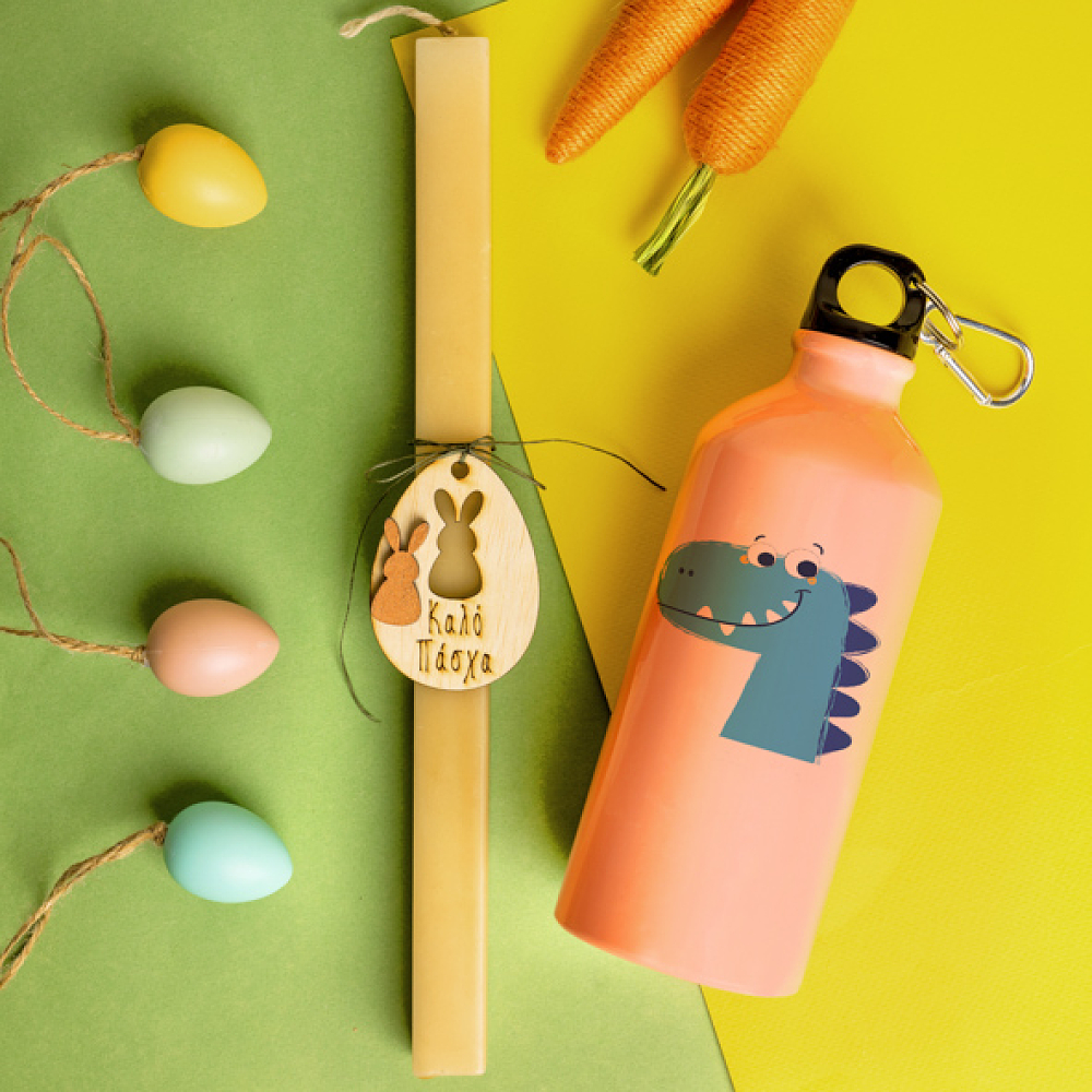 Δεινοσαυράκι - Λαμπάδα Με Ποδηλατικό Μπουκάλι 600ml