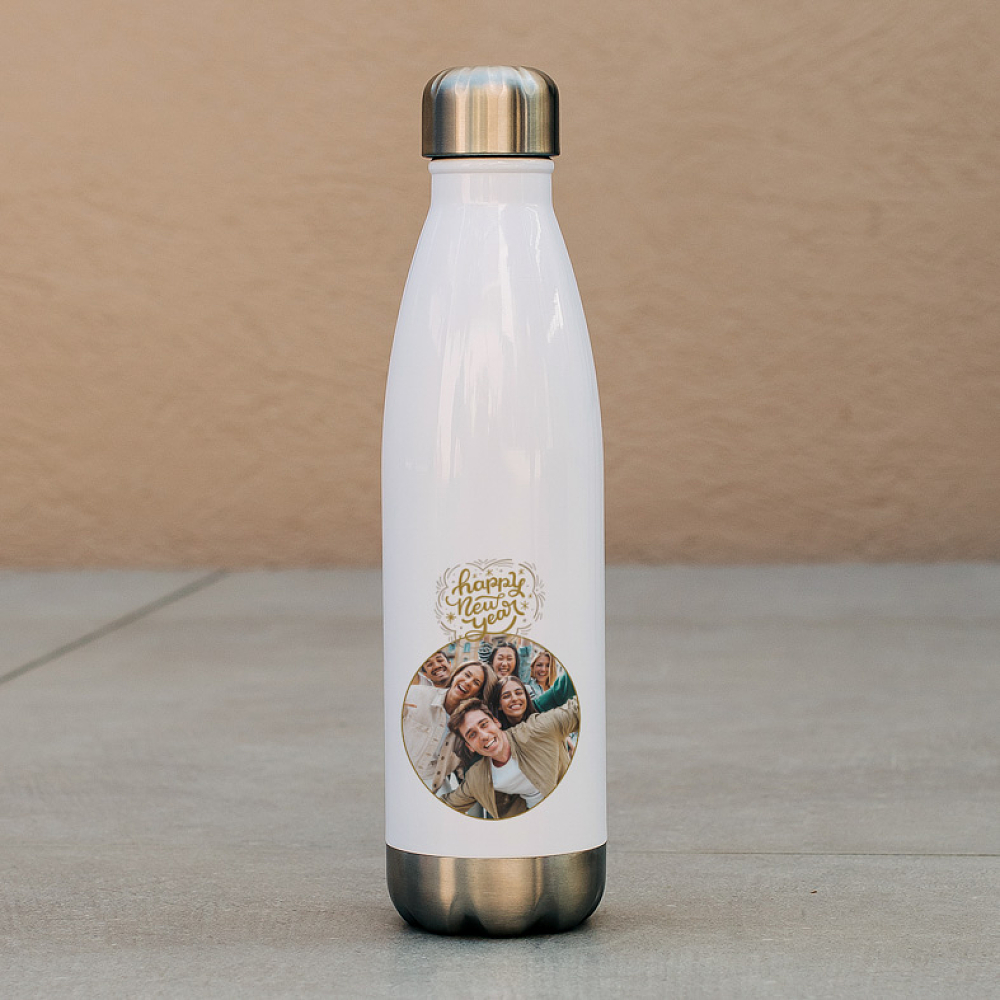 Happy new Year - Μπουκάλι Θερμός 500ml