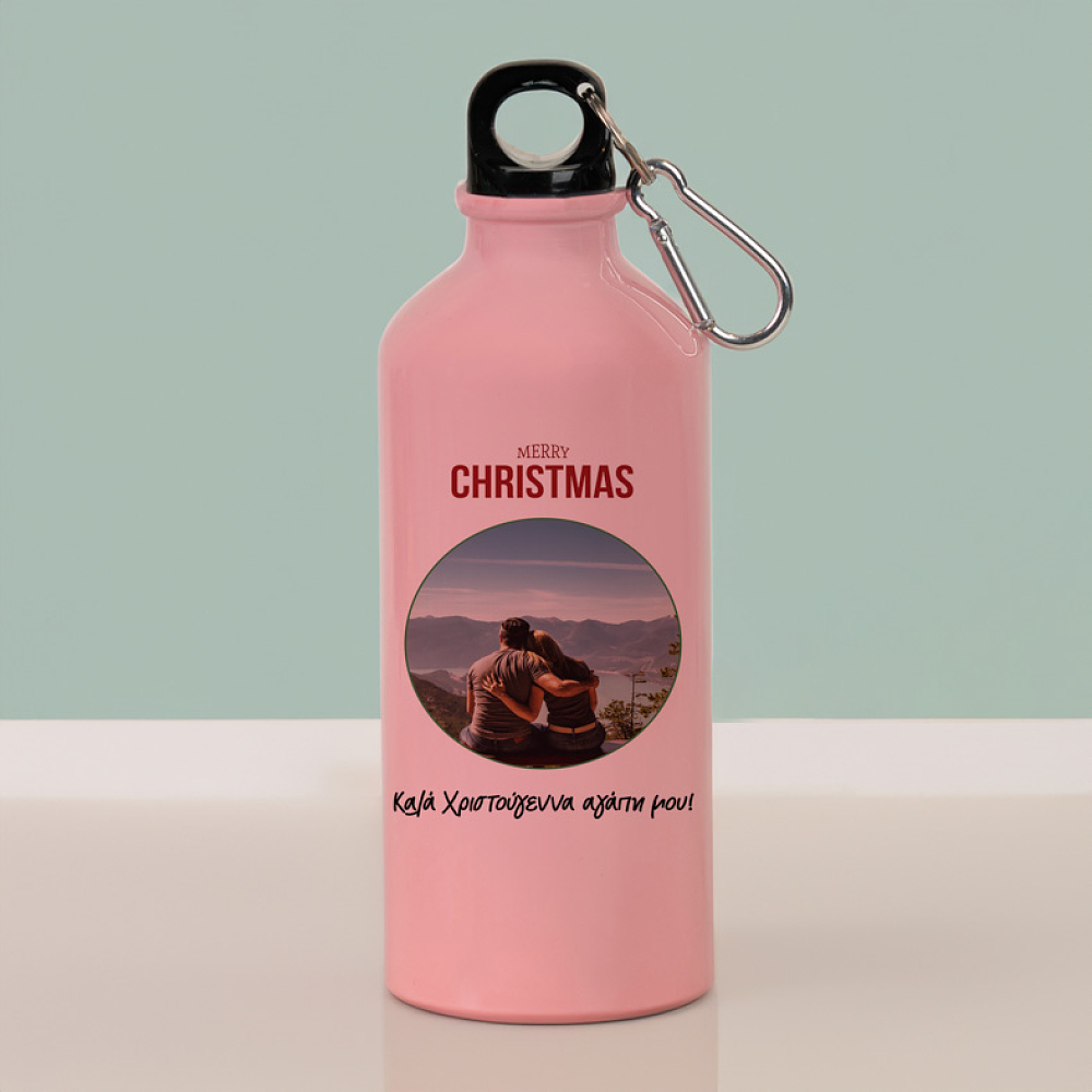 MERRY CHRISTMAS - Ποδηλατικό Μπουκάλι 600 ml