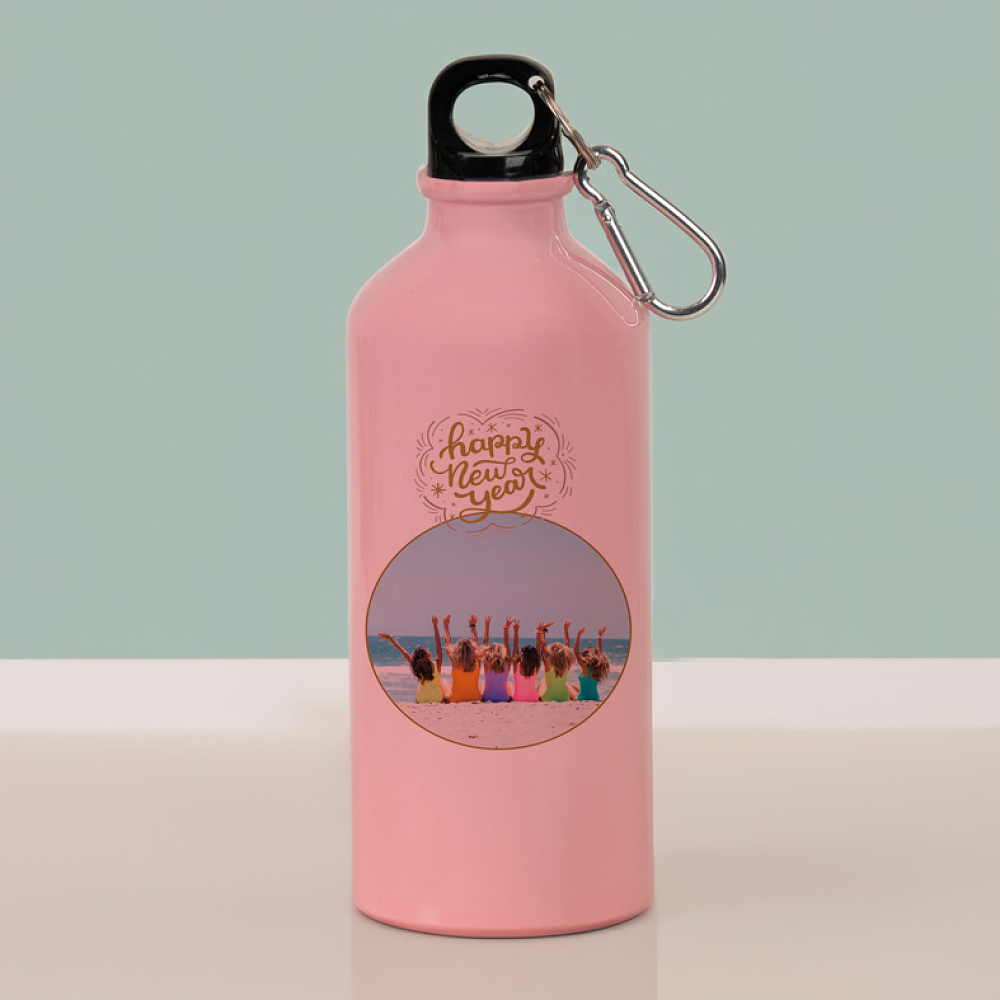 Happy New Year- Ποδηλατικό Μπουκάλι 600 ml