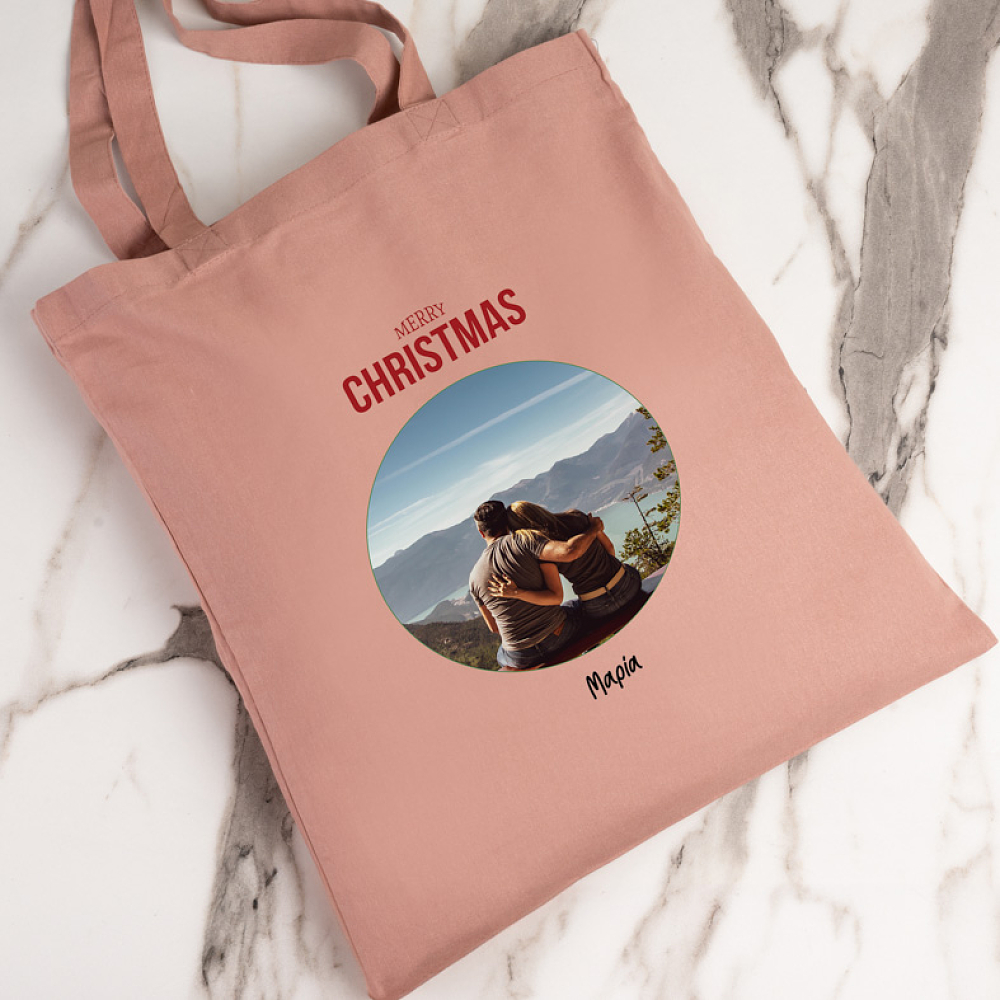 Merry Chrsitmas - Πάνινη τσάντα