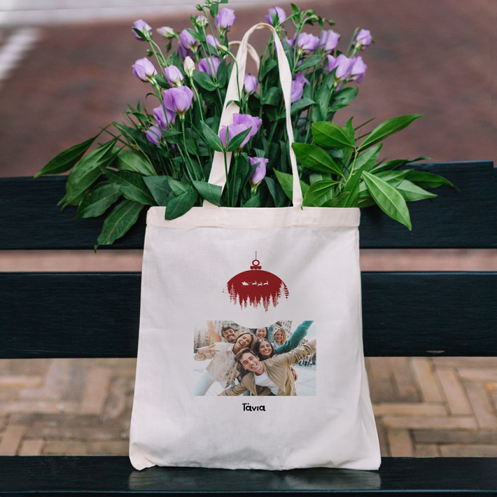 Christmas Decoration - Πάνινη τσάντα