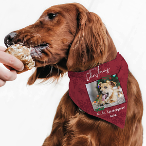 Red Snowflakes - Μπαντάνα