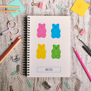 Gummy Bear - Σημειωματάριο