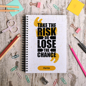 Take The Risk - Σημειωματάριο