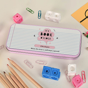 It's Book o'clock - Κασετίνα Μεταλλική