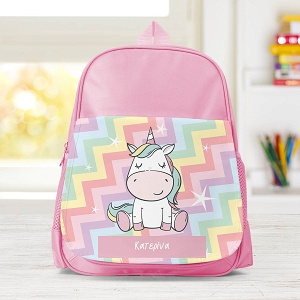 Unicorn - Σχολική Τσάντα Μονόχρωμη
