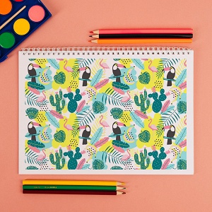 Cactus - Μπλοκ Ζωγραφικής