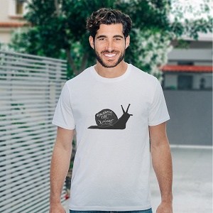 Χοχλιούς -  Organic Vegan T-Shirt Unisex