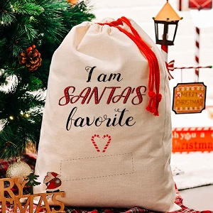 I am Santa's favorite - Σάκος Δώρων