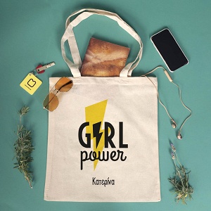 Girl Power II - Πάνινη Τσάντα