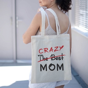 Crazy Mom - Πάνινη Τσάντα