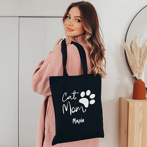 Cat Mom - Πάνινη Τσάντα