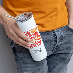 Happy Soul - Ποτήρι Θερμός 600ml