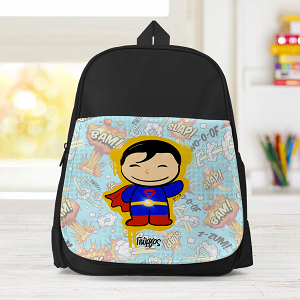 Superboy - Σχολική Τσάντα Μονόχρωμη