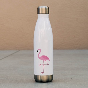 Flamingo Pattern - Μπουκάλι Θερμός 500ml