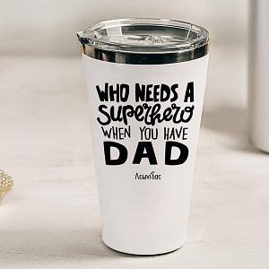 SuperHero Dad - Θερμός Ταξιδιού 440 ml